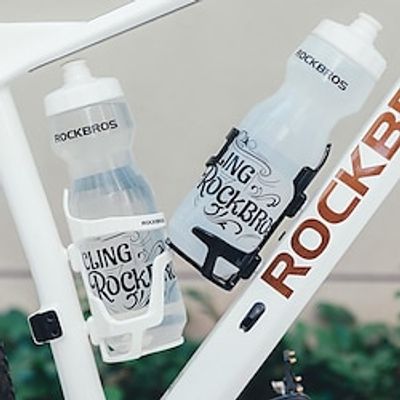 Bike Bike Water Bottle Cage Cycling Anti-Shake / Damping Outdoor For Cycling Bicycle Road Bike Plastic Black White miniinthebox