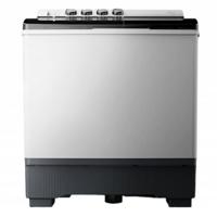 Midea Twin Tub Washing Machine 9 KG Capacity, White - MT100W90W-GCC