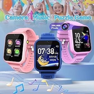 Smart Watch For Kids With 24 Puzzle Games HD Touch Screen Camera Music Player Pedometer Alarm Clock Calculator Flashlight Gift For Kids miniinthebox