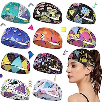 Hippie 1980s Street Style Masquerade Headband Disco Women's Cosplay Costume Masquerade Dailywear Masquerade Casual Daily Headband Lightinthebox