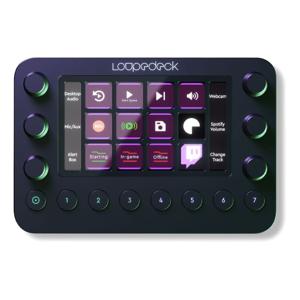 Loupedeck Power Console For Streamers And Content Creators - Black