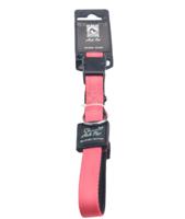 Helepet Adjustable Nylon Dog Collar Pink Small