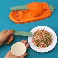 2 In 1 Dumpling Maker multi-function press foreskin press dumpling integrated kitchen manual pressure dumpling Lightinthebox - thumbnail