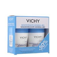 Vichy Roll-On Mineral Deodorant 48h Pack 2x50ml