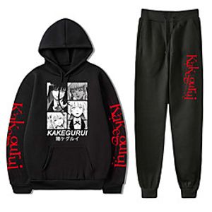 Inspired by Kakegurui  Compulsive Gambler Meari Saotome Hoodie Anime 100% Polyester Anime Harajuku Graphic Kawaii Pants For Men's  Women's  Couple's Lightinthebox