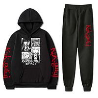 Inspired by Kakegurui  Compulsive Gambler Meari Saotome Hoodie Anime 100% Polyester Anime Harajuku Graphic Kawaii Pants For Men's  Women's  Couple's Lightinthebox - thumbnail