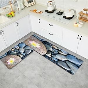 Cobblestone Diatomaceous Earth Rug Super Absorbent Kitchen Door Quick-Drying Foot Mat Entry Door Mat Non-Slip Carpet miniinthebox