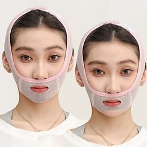 1PC ParaFaciem Reusable V Line Mask Facial Slimming Strap Double Chin Reducer Chin Up Mask Face Lifting Belt V Shaped Slimming Face Mask Lightinthebox