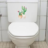 Summer-themed Stickers: Cactus, Mermaids, Pineapples, Sunflowers - Ideal for Toilet Seats, Fridges, Cabinets, Living Rooms, Bedrooms, Studies - Ultra-transparent Film Home Decor Decals for Wall Backgrounds Lightinthebox