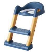 Eazy Kids Step Stool Foldable Potty Trainer Seat - Blue EZ_SFP_BU