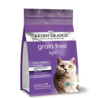 Arden Grange Grain Free Adult Light Fresh Chicken & Potato Dry Cat Food - 2Kg