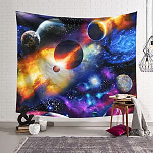 Wall Tapestry Art Decor Blanket Curtain Hanging Home Bedroom Living Room Decoration and Modern and Sky  Galaxy Lightinthebox
