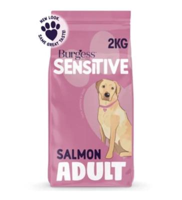 Burgess Sensitive Adult Salmon Dry Dog Food 2Kg Burgess Sensitive Adult Salmon Dry Dog Food 2Kg