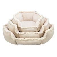 Trixie Boho Basket Bed For Dogs - Beige-50X50Cm