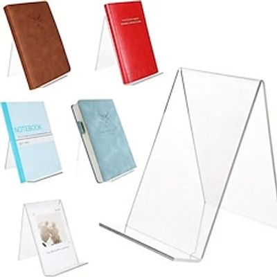 46pcs Simple Transparent Acrylic Non Slip Bookend Desk Storage Support Bookends For Student Book Storage Organizer School Office Lightinthebox 46pcs Simple Transparent Acrylic Non Slip Bookend Desk Storage Support Bookends For Student Book Storage Organizer School Office Lightinthebox