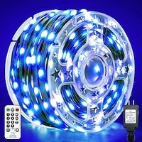 328FT Flexible LED Light Strips 1000LEDs String Lights 100m Christmas String Lights Blue Creative String Lights Holiday Lights Party Holiday Wedding 29V Lightinthebox - thumbnail