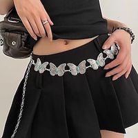 Retro Vintage Y2K Waist Chain Chain Belts Waist Chain Women's Masquerade Daily Wear Belt Lightinthebox
