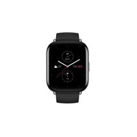 Zepp E Square Smart Watch A1958 | Rubber Strap | Onyx Black