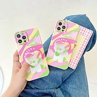 Phone Case For Apple Back Cover iPhone 12 Pro Max 11 SE 2020 X XR XS Max 8 7 Shockproof Dustproof with Stand Lines  Waves Animal TPU Lightinthebox - thumbnail