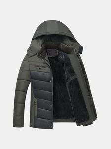 Thicken Fleece Hooded Coat