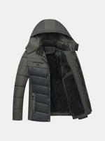 Thicken Fleece Hooded Coat - thumbnail