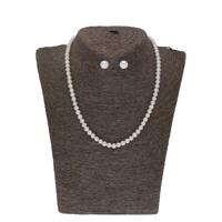 Pratyusha 1 Line Pearl Necklaces Set - JPFEB-22-128