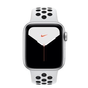 Apple Watch Series 5 40mm Nike Silver Aluminum Case with Nike Sport Band, GPS+ Cellular