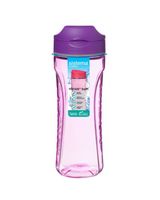 Sistema 600ml Tritan Swift Water Bottle Purple Sistema 600ml Tritan Swift Water Bottle Purple