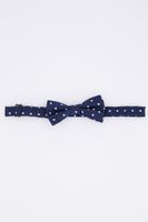 Kids Boy Polka Dot Bow Tie Navy Kids Boy Polka Dot Bow Tie Navy
