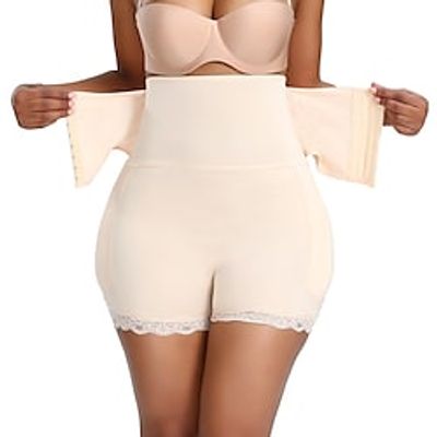 Shapewear Adjustable Waist Belt Sports Spandex Polyster Lace Yoga Bodybuilding Stretchy Durable Tummy Control Butt Lift For Women Abdomen miniinthebox