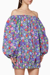 Billy Floral Cotton Dress