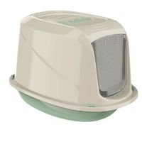 Georplast Galaxy Jumbo Cat Litter Box - Green (Pack Of 2)