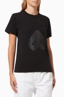 Heart T-shirt in Cotton - thumbnail