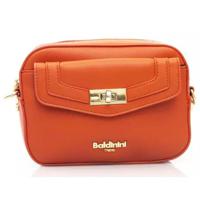 Baldinini Trend Exquisite Red Shoulder Zip Bag with Golden Details - BA-23275