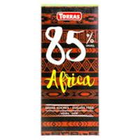 Torras Sugar Free Dark 85% Cocoa Tablet 100 gr Carton - thumbnail