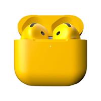 Merlin Craft Customized Apple Airpods 4 ANC Yellow Bold