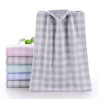 High Quality Colored Spinning Gauze Face Towel Highly Absorbent Towel Soft Durable Long Lasting and Absorbent 100% Cotton Hand Towel for Bathroom (13 x29 Inches)1 Piece Lightinthebox