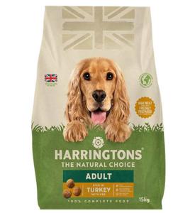 Harringtons Complete Turkey with Veg Adult Dry Dog Food 15 Kg