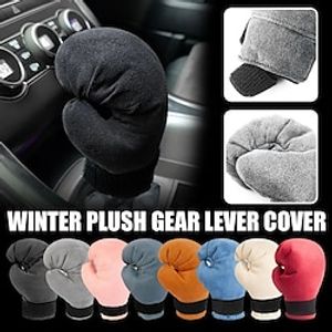 Car Boxing Glove Shift Knob Cover Car Shifter Stick Protector Decoration Fits Manual and Automatic Cars Boxing Shift Gear Cover miniinthebox