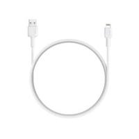 Aukey CB-BAL7 Nylon Braided MFI USB-A to Lightning Cable 0.9M, White