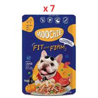 Moochie Dog Food Casserole With Beef Fit & Firm Pouch 85G (Pack Of 7)