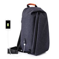 TANGCOOL Oxford USB Port Chest Bags Outdoor Travel Crossbody