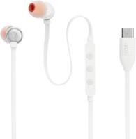 JBL TUNE 310C USB-C Wired Hi-Res In-Ear Headphones | White