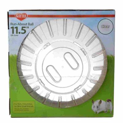 Kaytee Run-About Ball Giant Clear 4/11.5In Balls And Wheels