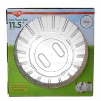 Kaytee Run-About Ball Giant Clear 4/11.5In Balls And Wheels