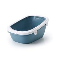 Savic Simba Sift with Sieve Cat Litter Tray - Blue Stone