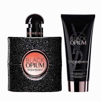 Yves Saint Laurent Black Opium (W) Set Edp 50Ml + Shimmering Moisture Fluid For The Body 50Ml
