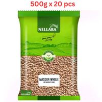 Nellara Masoor Whole 500Gm (Pack of 20) Nellara Masoor Whole 500Gm (Pack of 20)