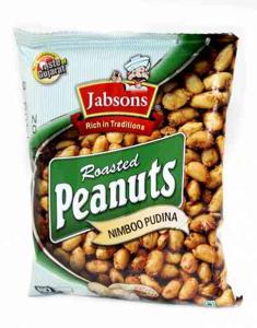 Jabsons Roasted Peanut Nimbu Pudina 140Gm