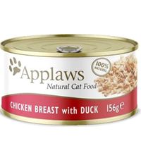Applaws Cat Chicken with Duck Tin 10X156G